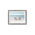 Picture of Muskoka Chairs with hats _GroupedProduct_Rectangle_Landscape_Photography _GroupedProduct_Rectangle_Landscape_Framed_Matted_