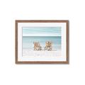 Picture of Muskoka Chairs with hats _GroupedProduct_Rectangle_Landscape_Photography _GroupedProduct_Rectangle_Landscape_Framed_Matted_