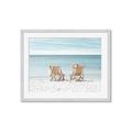 Picture of Muskoka Chairs with hats _GroupedProduct_Rectangle_Landscape_Photography _GroupedProduct_Rectangle_Landscape_Framed_Matted_