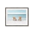 Picture of Muskoka Chairs with hats _GroupedProduct_Rectangle_Landscape_Photography _GroupedProduct_Rectangle_Landscape_Framed_Matted_