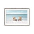 Picture of Muskoka Chairs with hats _GroupedProduct_Rectangle_Landscape_Photography _GroupedProduct_Rectangle_Landscape_Framed_Matted_