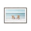 Picture of Muskoka Chairs with hats _GroupedProduct_Rectangle_Landscape_Photography _GroupedProduct_Rectangle_Landscape_Framed_Matted_