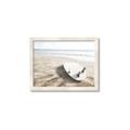 Picture of Surfboard on the Sand _GroupedProduct_Rectangle_Landscape_Photography _GroupedProduct_Rectangle_Landscape_Framed_Matted_