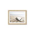 Picture of Surfboard on the Sand _GroupedProduct_Rectangle_Landscape_Photography _GroupedProduct_Rectangle_Landscape_Framed_Matted_