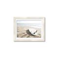 Picture of Surfboard on the Sand _GroupedProduct_Rectangle_Landscape_Photography _GroupedProduct_Rectangle_Landscape_Framed_Matted_