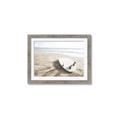 Picture of Surfboard on the Sand _GroupedProduct_Rectangle_Landscape_Photography _GroupedProduct_Rectangle_Landscape_Framed_Matted_
