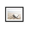 Picture of Surfboard on the Sand _GroupedProduct_Rectangle_Landscape_Photography _GroupedProduct_Rectangle_Landscape_Framed_Matted_