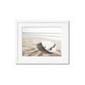 Picture of Surfboard on the Sand _GroupedProduct_Rectangle_Landscape_Photography _GroupedProduct_Rectangle_Landscape_Framed_Matted_