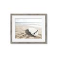 Picture of Surfboard on the Sand _GroupedProduct_Rectangle_Landscape_Photography _GroupedProduct_Rectangle_Landscape_Framed_Matted_