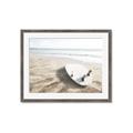 Picture of Surfboard on the Sand _GroupedProduct_Rectangle_Landscape_Photography _GroupedProduct_Rectangle_Landscape_Framed_Matted_