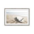 Picture of Surfboard on the Sand _GroupedProduct_Rectangle_Landscape_Photography _GroupedProduct_Rectangle_Landscape_Framed_Matted_