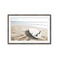 Picture of Surfboard on the Sand _GroupedProduct_Rectangle_Landscape_Photography _GroupedProduct_Rectangle_Landscape_Framed_Matted_