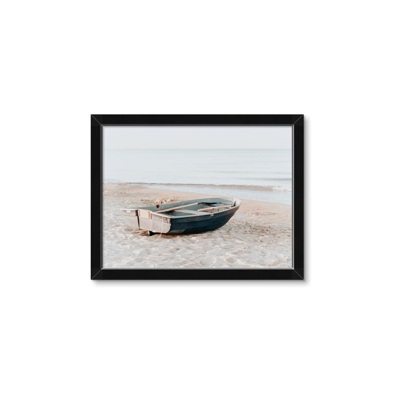 Picture of Beach Boat _GroupedProduct_Rectangle_Landscape_Photography _GroupedProduct_Rectangle_Landscape_Framed_Matted_
