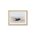 Picture of Beach Boat _GroupedProduct_Rectangle_Landscape_Photography _GroupedProduct_Rectangle_Landscape_Framed_Matted_