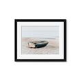 Picture of Beach Boat _GroupedProduct_Rectangle_Landscape_Photography _GroupedProduct_Rectangle_Landscape_Framed_Matted_