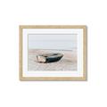 Picture of Beach Boat _GroupedProduct_Rectangle_Landscape_Photography _GroupedProduct_Rectangle_Landscape_Framed_Matted_