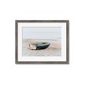 Picture of Beach Boat _GroupedProduct_Rectangle_Landscape_Photography _GroupedProduct_Rectangle_Landscape_Framed_Matted_