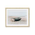 Picture of Beach Boat _GroupedProduct_Rectangle_Landscape_Photography _GroupedProduct_Rectangle_Landscape_Framed_Matted_