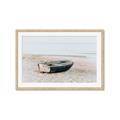 Picture of Beach Boat _GroupedProduct_Rectangle_Landscape_Photography _GroupedProduct_Rectangle_Landscape_Framed_Matted_