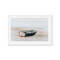 Picture of Beach Boat _GroupedProduct_Rectangle_Landscape_Photography _GroupedProduct_Rectangle_Landscape_Framed_Matted_