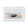 Picture of Beach Boat _GroupedProduct_Rectangle_Landscape_Photography _GroupedProduct_Rectangle_Landscape_Framed_Matted_