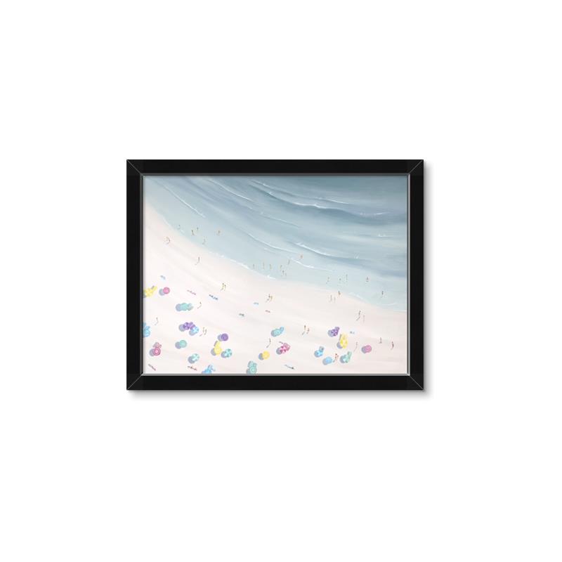 Picture of Beach Umbrellas Ariel  _GroupedProduct_Rectangle_Landscape_Photography _GroupedProduct_Rectangle_Landscape_Framed_Matted_