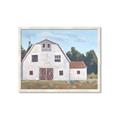 Picture of Red roof barn _GroupedProduct_Rectangle_Landscape_Framed_Matted_