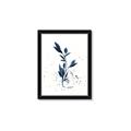 Picture of Blue Leaves III _GroupedProduct_Rectangle_Portrait_Framed_Matted_