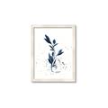 Picture of Blue Leaves III _GroupedProduct_Rectangle_Portrait_Framed_Matted_