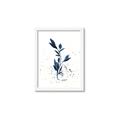 Picture of Blue Leaves III _GroupedProduct_Rectangle_Portrait_Framed_Matted_