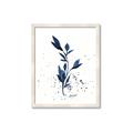 Picture of Blue Leaves III _GroupedProduct_Rectangle_Portrait_Framed_Matted_