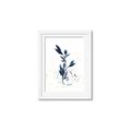 Picture of Blue Leaves III _GroupedProduct_Rectangle_Portrait_Framed_Matted_
