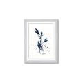 Picture of Blue Leaves III _GroupedProduct_Rectangle_Portrait_Framed_Matted_