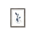 Picture of Blue Leaves III _GroupedProduct_Rectangle_Portrait_Framed_Matted_