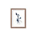 Picture of Blue Leaves III _GroupedProduct_Rectangle_Portrait_Framed_Matted_