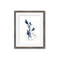 Picture of Blue Leaves III _GroupedProduct_Rectangle_Portrait_Framed_Matted_