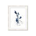 Picture of Blue Leaves III _GroupedProduct_Rectangle_Portrait_Framed_Matted_