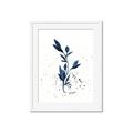 Picture of Blue Leaves III _GroupedProduct_Rectangle_Portrait_Framed_Matted_