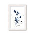 Picture of Blue Leaves III _GroupedProduct_Rectangle_Portrait_Framed_Matted_