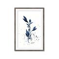 Picture of Blue Leaves III _GroupedProduct_Rectangle_Portrait_Framed_Matted_