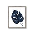 Picture of Blue Tropical Leaf I _GroupedProduct_Rectangle_Portrait_Framed_Matted_