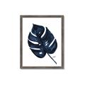 Picture of Blue Tropical Leaf I _GroupedProduct_Rectangle_Portrait_Framed_Matted_