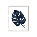 Picture of Blue Tropical Leaf I _GroupedProduct_Rectangle_Portrait_Framed_Matted_