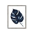 Picture of Blue Tropical Leaf I _GroupedProduct_Rectangle_Portrait_Framed_Matted_