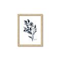 Picture of Blue Leaves IV _GroupedProduct_Rectangle_Portrait_Framed_Matted_