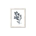 Picture of Blue Leaves IV _GroupedProduct_Rectangle_Portrait_Framed_Matted_