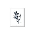 Picture of Blue Leaves IV _GroupedProduct_Rectangle_Portrait_Framed_Matted_