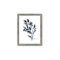 Picture of Blue Leaves IV _GroupedProduct_Rectangle_Portrait_Framed_Matted_