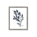 Picture of Blue Leaves IV _GroupedProduct_Rectangle_Portrait_Framed_Matted_
