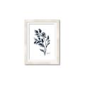 Picture of Blue Leaves IV _GroupedProduct_Rectangle_Portrait_Framed_Matted_